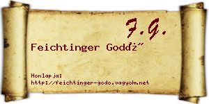 Feichtinger Godó névjegykártya